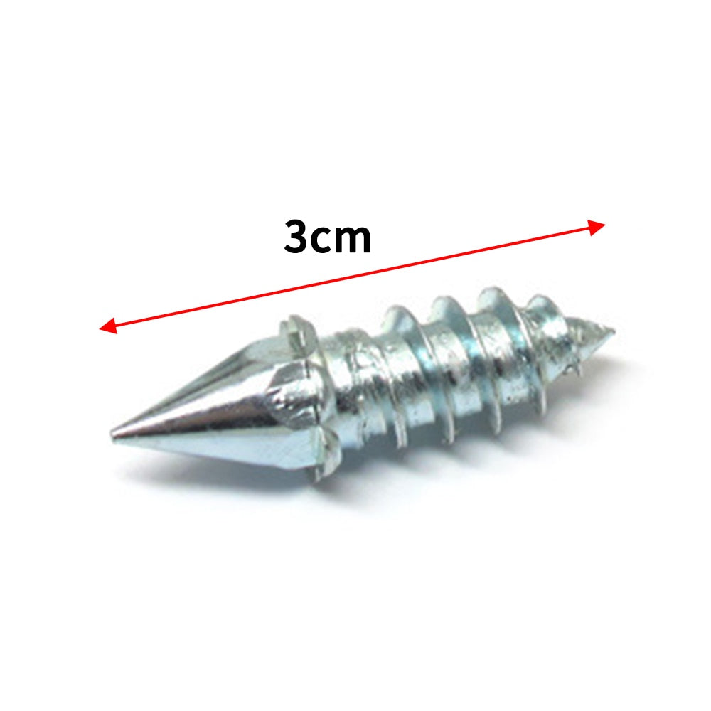 50/100pcs Stud Screw 30mm Auto Car SUV ATV Anti-Slip Screw Stud Wheel Tyre Snow Tire Spikes Trim Auto Accessories