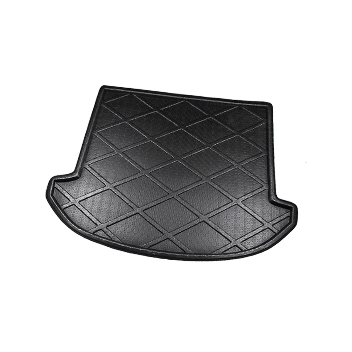 Car Floor Mat Carpet For Hyundai IX45 Santa Fe 7 Seater 2013-2018 Rear Trunk Anti-mud Cover