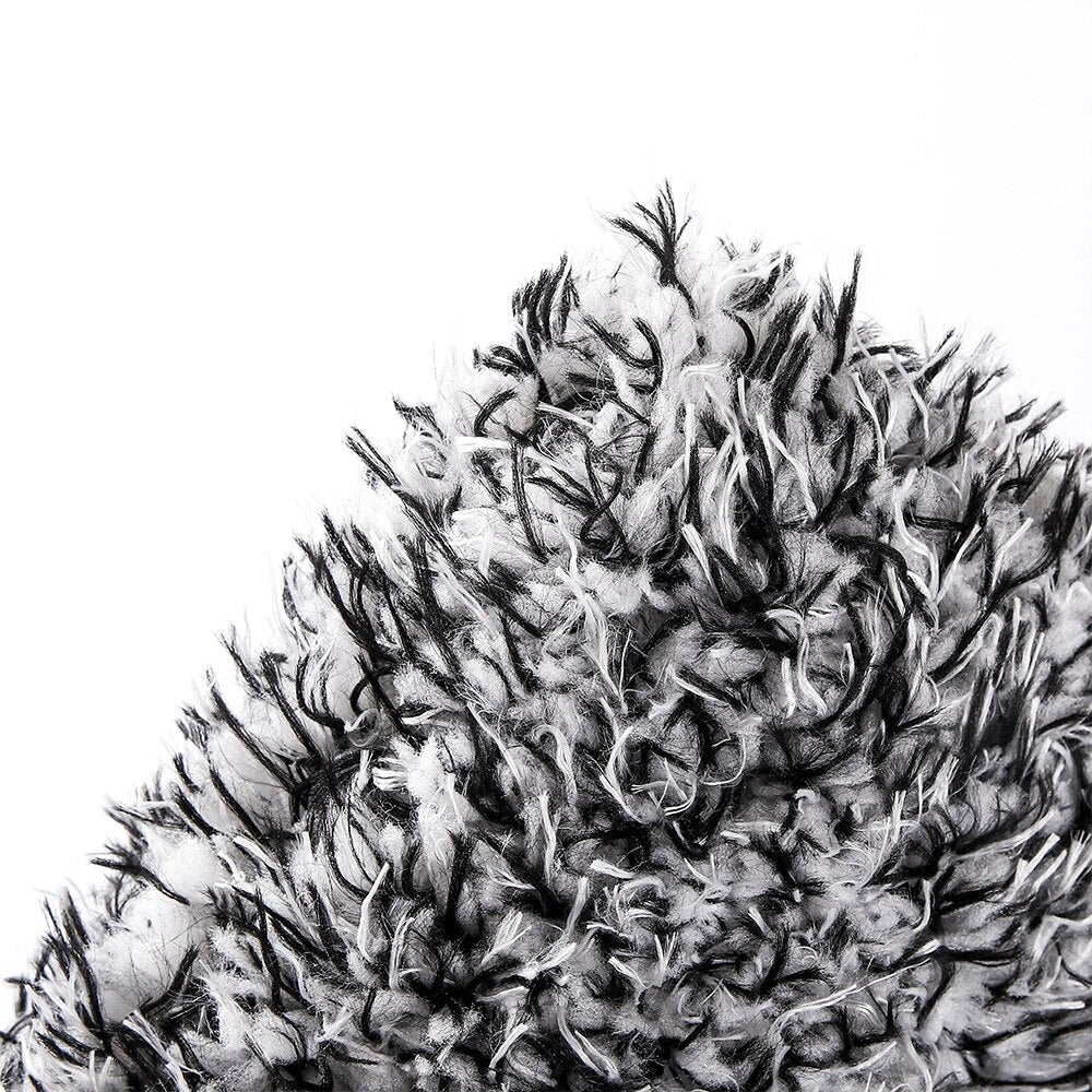 MJJC  Soft Car Cleaning Glove Ultra Soft Car Wash Mitt Auto Detailing Mitt Microfiber Madness Wash Mitt GREY