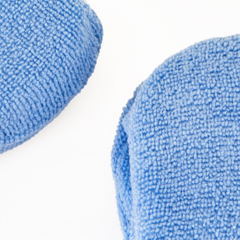 Car Wash Cleaning Sponge Block Soft Microfiber Car Wax Applicator Pad Polishing Sponge Terry Cloth Box Polished Cleaning Block