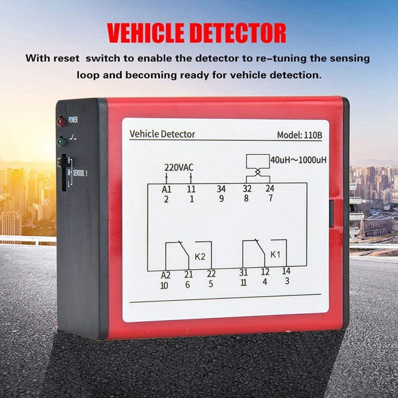 110B Vehicle Detector AC220V Single Channel