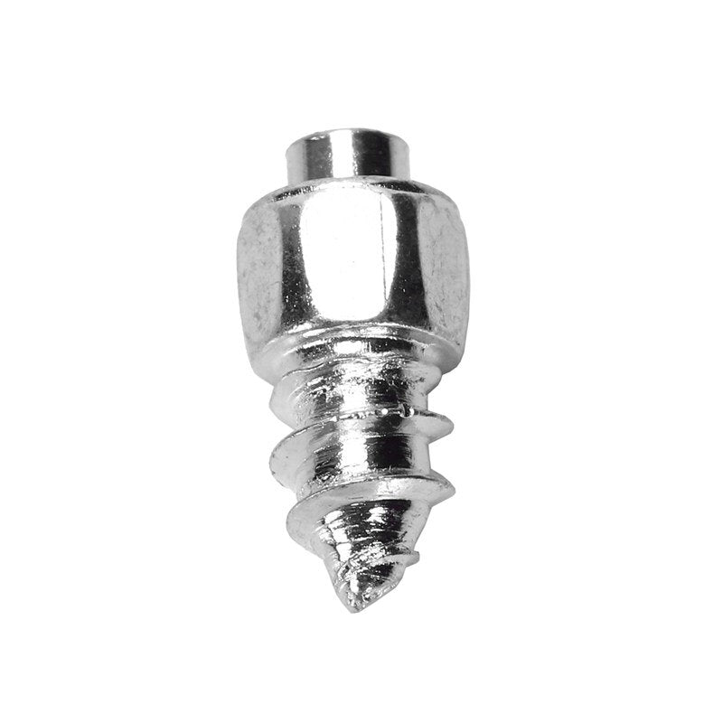 AL21 -100 Pcs Stud Screw 9mm + 1 Pc Drill Sleeve, Auto Car SUV ATV Anti-Slip Screw Stud Wheel Tyre Snow Tire Spikes Trim Auto Ac