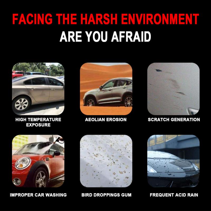 Ceramic Spray Coating Car Polish Spray Sealant Top Coat Quick Nano-Coating 30/50ML Quick Coat Ceramic Waterless Wash Shine