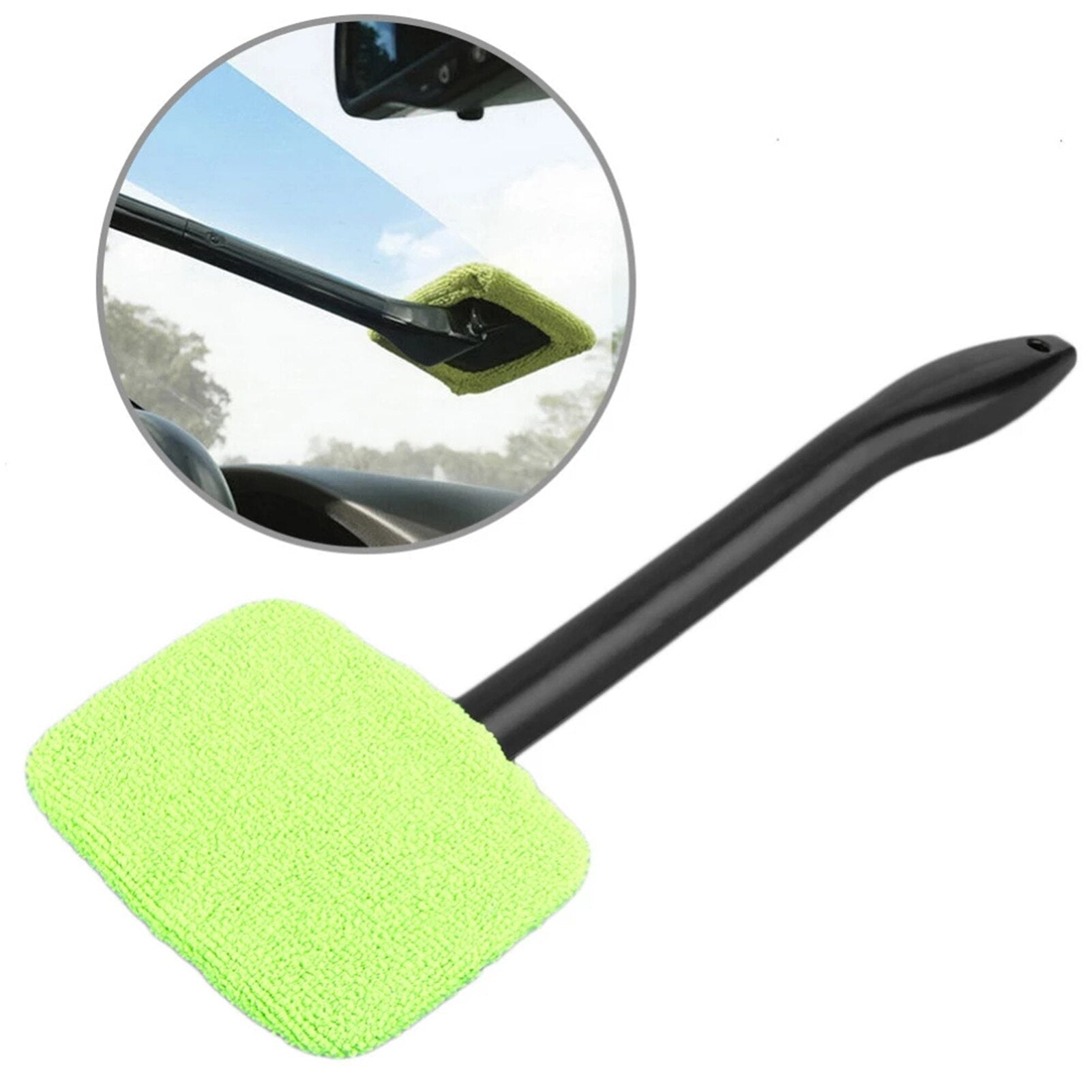 Car Windshield Microfiber Terry Brush Automotive Window Glass Cleaning Tool Kit Multifunctional TV Screen Mirror Cleaner