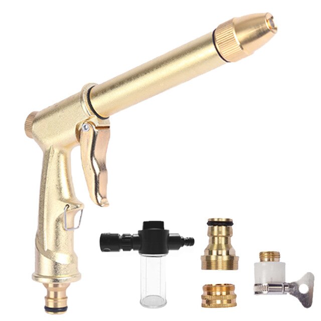 New High Pressure Washer Water Gun Garden Hose Nozzle Spray For Water Hidrolavadora Car Wash Sprinkler Cleaning Tools Water Jet
