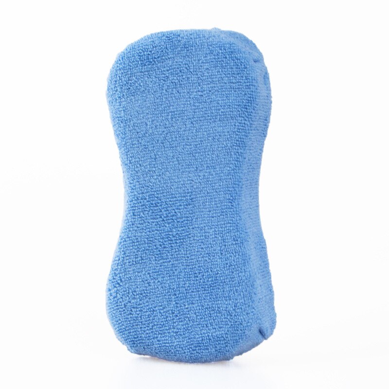Car Wash Cleaning Sponge Block Soft Microfiber Car Wax Applicator Pad Polishing Sponge Terry Cloth Box Polished Cleaning Block