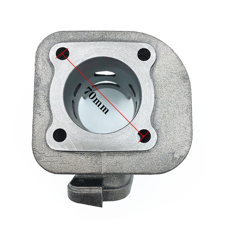 47mm Big Bore Cylinder Piston (10mm Pin) for Yamaha 2 Stroke Scooter Minarelli 1E40QMB JOG50 KEEWAY Hurricane 50  Stels ZIP 50