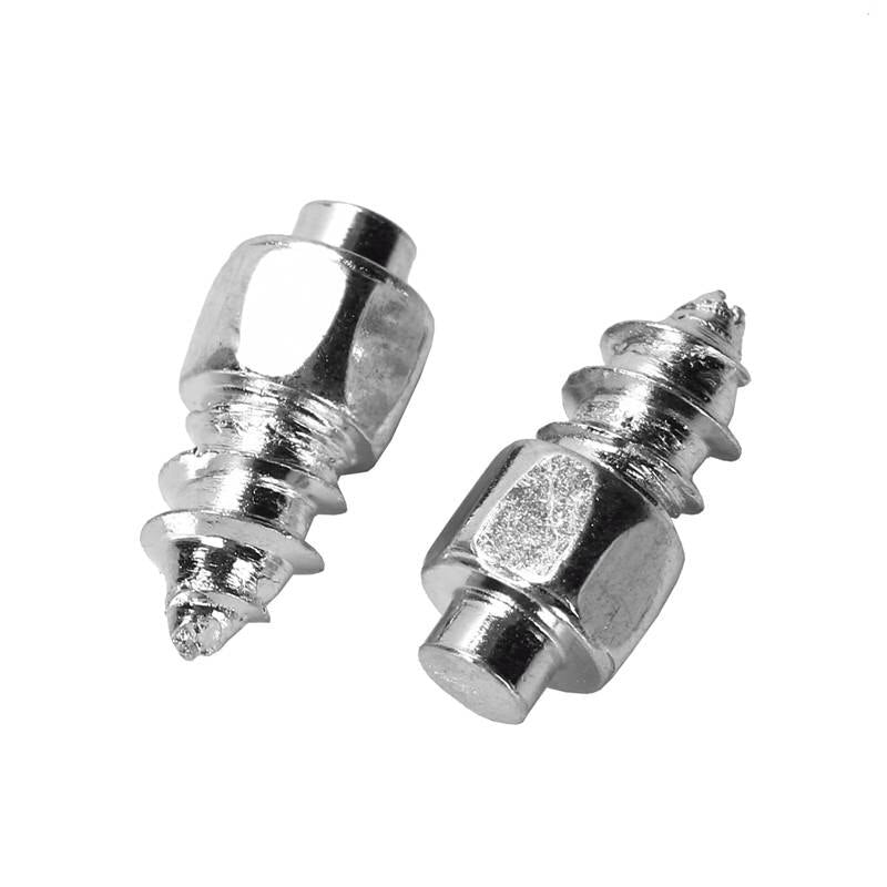 AL21 -100 Pcs Stud Screw 9mm + 1 Pc Drill Sleeve, Auto Car SUV ATV Anti-Slip Screw Stud Wheel Tyre Snow Tire Spikes Trim Auto Ac