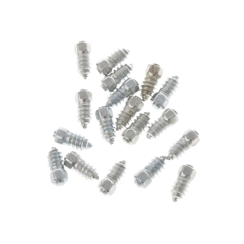 100 Pcs 12mm Car SUV ATV Anti-Slip Screw Spin Wheel Socket Snow Tire Spikes Trim