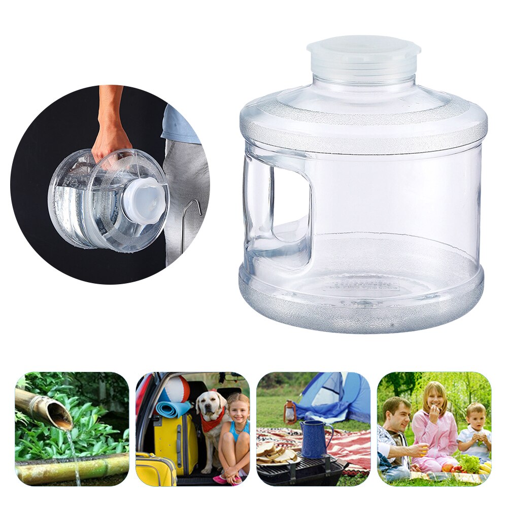 Portable Outdoor Camping Car Water Carrier Bucket Canister Storage Container Hiking Travel with Handle Water Tap 7.5L