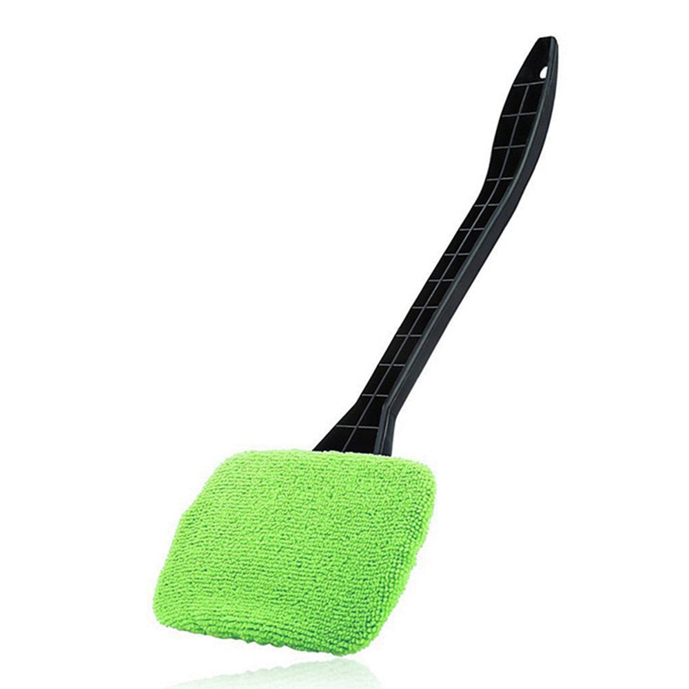 Car Window Cleaner Brush Kit Windshield Wiper Microfiber Wiper Cleaner Cleaning Brush Auto Cleaning Wash Tool With Long Handle
