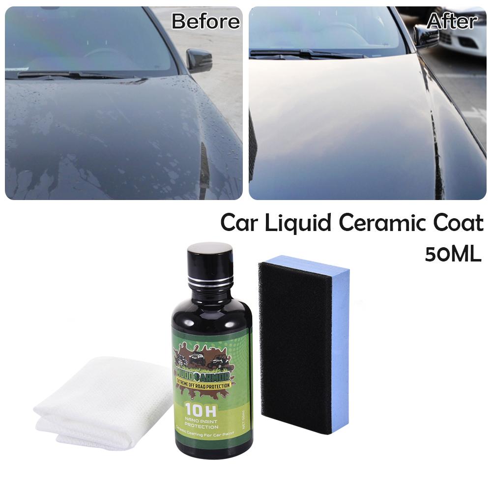 10H Ceramic Car Coating Liquid  Glass Waterproof Nano Ceramic Car Paint Care Anti-scratch Super Hydrophobic Coat