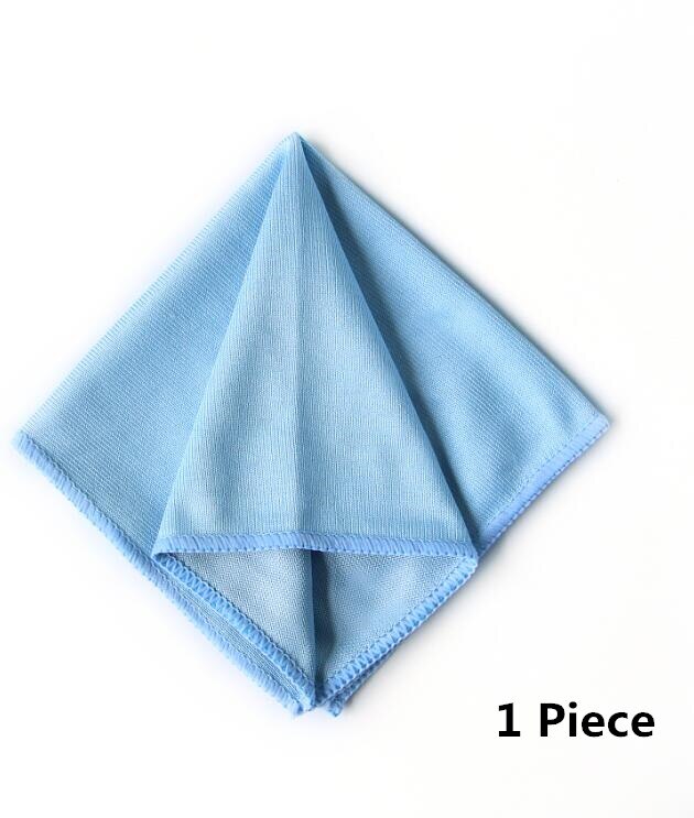 1P Car Microfiber Glass Cleaning Towel Stainless Steel Polishing Shine Cloth Window Windshield Cloth 12"x12"