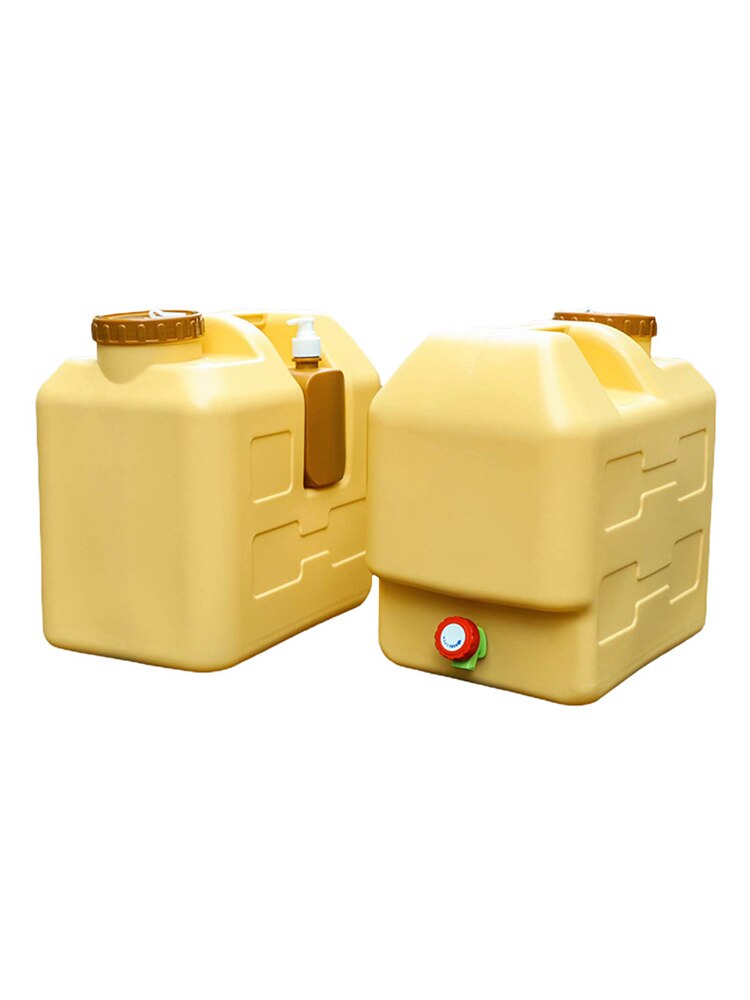 20L Outdoor Portable Bucket Thickened Car Water Tank Portable Driving Water Bucket Portable Tank Container For Camping Regular