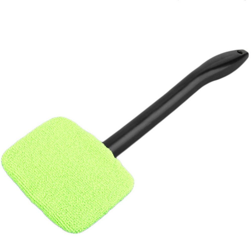 Car Window Cleaner Brush Kit Windshield Wiper Microfiber Wiper Cleaner Cleaning Brush Auto Cleaning Wash Tool With Long Handle