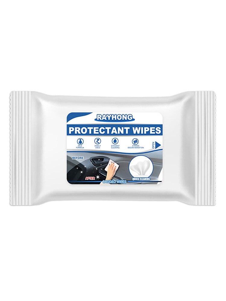 Car Interior Cleaning Wipes Multi-functional For Dashboard Seat Leather Console Carpet Disposable Clean Tool Auto Washing Towel