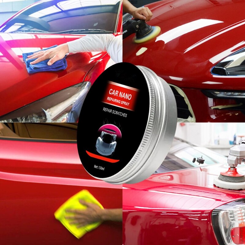 Car Scratch Repair Agent Solid Wax Safety Polish Ceramic Coat Detailing Cleaner Practical Automotive Clean Products