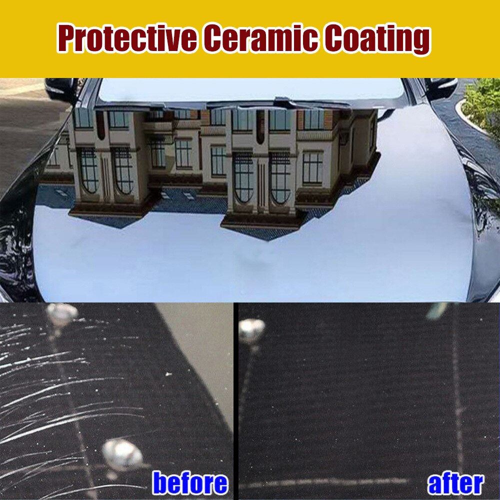 30ml Car Coating Liquid Ceramic Spray Coating Top Coat Nano-coating Car Repair Polishing Wax Anti Scratch Paint Scratch repair