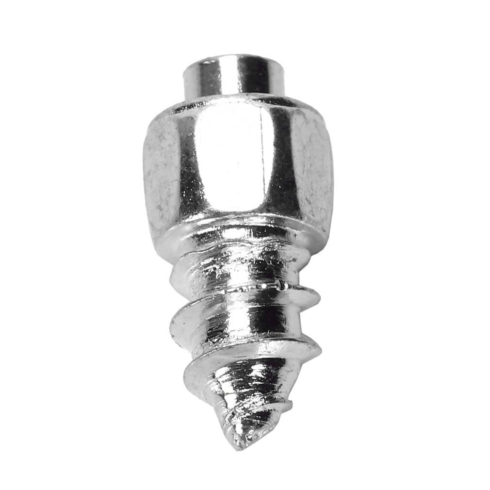100 Pcs Stud Screw 9mm + 1 Pc Drill Sleeve Auto Car SUV ATV Anti-Slip Screw Stud Wheel Tyre Snow Tire Spikes Trim