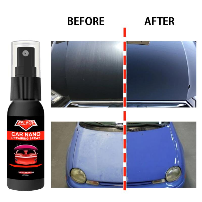 Ceramic Spray Coating Car Polish Spray Sealant Top Coat Quick Nano-Coating 30/50ML Quick Coat Ceramic Waterless Wash Shine