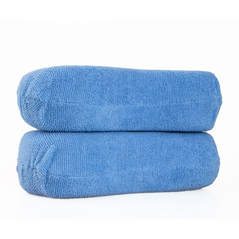 Car Wash Cleaning Sponge Block Soft Microfiber Car Wax Applicator Pad Polishing Sponge Terry Cloth Box Polished Cleaning Block