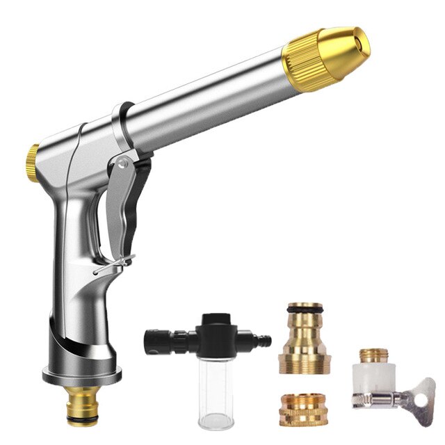 New High Pressure Washer Water Gun Garden Hose Nozzle Spray For Water Hidrolavadora Car Wash Sprinkler Cleaning Tools Water Jet